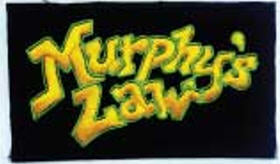 MURPHY'S LAW - MURPHY'S LAW EMBROIDERED PATCH