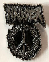 NAUSEA - PEACE SIGN METAL PIN