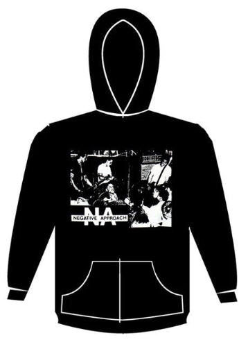 NEGATIVE APPROACH - LIVE HOODIE SWEATSHIRT