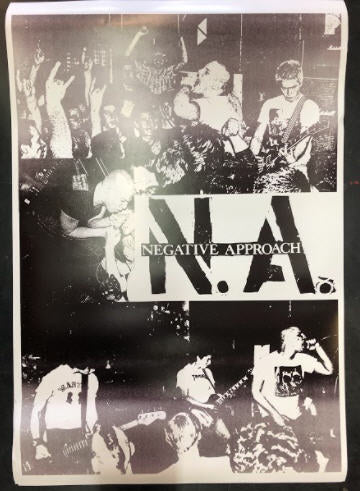 NEGATIVE APPROACH - COLLAGE POSTER