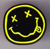 NIRVANA - LOGO ENAMEL PIN BADGE