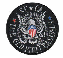 OLD FIRM CASUALS - DEATH DEALERS EMBROIDERED PATCH