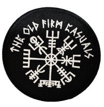 OLD FIRM CASUALS - RUNE EMBROIDERED PATCH