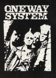 ONE WAY SYSTEM - BAND PICTURE PATCH