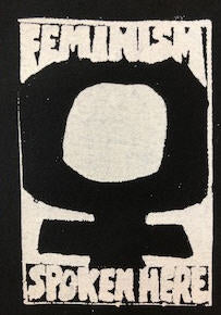 PATCH - FEMINISM SPOKEN HERE PATCH