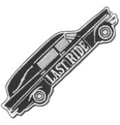 EMBROIDERED PATCH- LAST RIDE