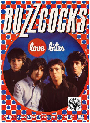 BUZZCOCKS - LOVE BITES POSTER