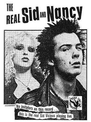 SEX PISTOLS - THE REAL SID & NANCY POSTER