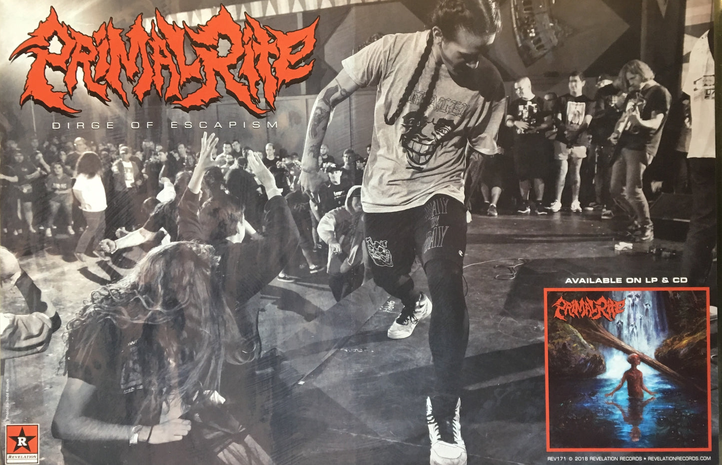 PRIMAL RITE - DIRGE OF ESCAPISM POSTER