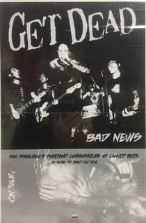 GET DEAD - BAD NEWS POSTER