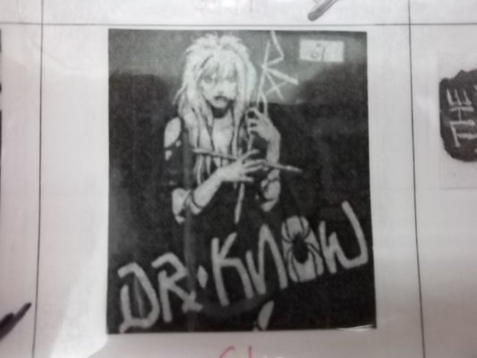 DR KNOW - LOGO PATCH