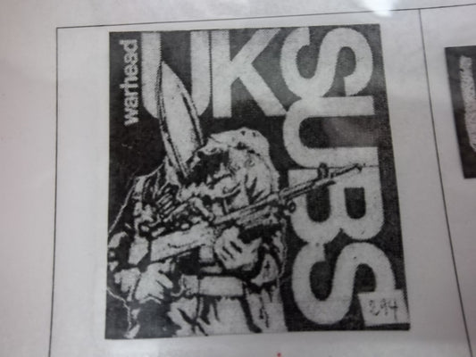UK SUBS - WARHEAD PATCH