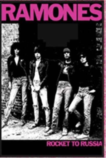 RAMONES - ROCKET TO RUSSIA POSTER