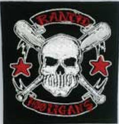 RANCID - HOOLIGANS EMBROIDERED PATCH