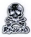 RANCID - SKULL ENAMEL PIN