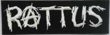 RATTUS - RATTUS EMBROIDERED PATCH