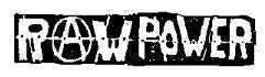 RAW POWER - RAW POWER STICKER