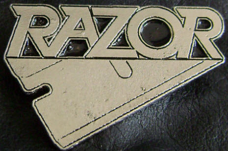 RAZOR - RAZOR W/ RAZOR METAL PIN