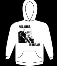 RED ALERT - IN BRITAIN HOODIE SWEATSHIRT