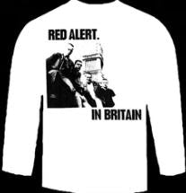 RED ALERT - IN BRITAIN LONG SLEEVE TEE SHIRT