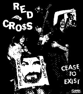 RED CROSS - CEASE TO EXIST PATCH