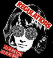REGULATIONS - IT'S IN HER EYES BACK PATCH