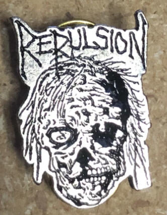 REPULSION - FACE METAL PIN