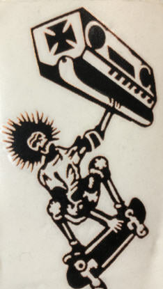 RUBOFF STICKER - SKATER