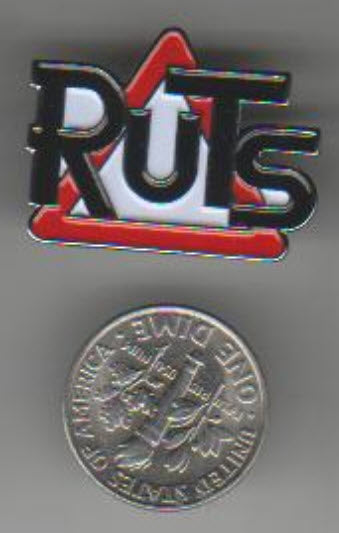 RUTS - LOGO ENAMEL PIN BADGE