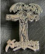 SACRILEGE BC - CROSS METAL PIN