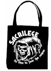 SACRILEGE - IT'S TIME TO FACE THE REAPER TOTE BAG