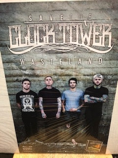 SAVE THE CLOCK TOWER - WASTELAND POSTER
