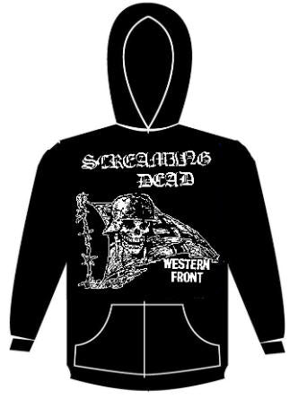 SCREAMING DEAD - WESTERN FRONT HOODIE SWEATSHIRT