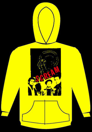 SCREAM BAND PICT HOODIE SWEATSHIRT