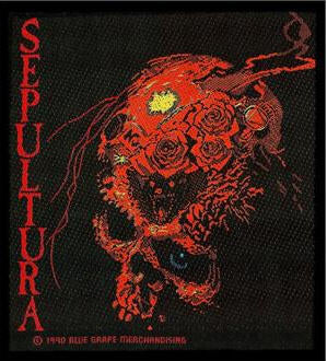 SEPULTURA - BENEATH THE REMAINS EMBROIDERED PATCH