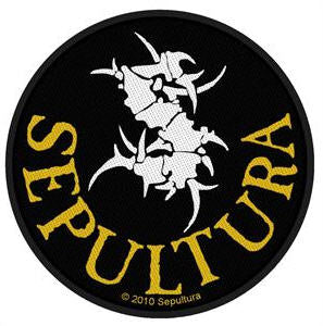SEPULTURA - LOGO EMBROIDERED PATCH