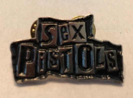 SEX PISTOLS - SEX PISTOLS (2 LINES) METAL PIN
