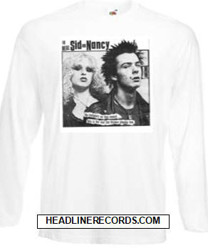 SEX PISTOLS - THE REAL SID & NANCY LONG SLEEVE TEE SHIRT