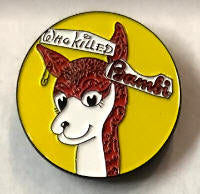 SEX PISTOLS - WHO KILLED BAMBI ENAMEL PIN