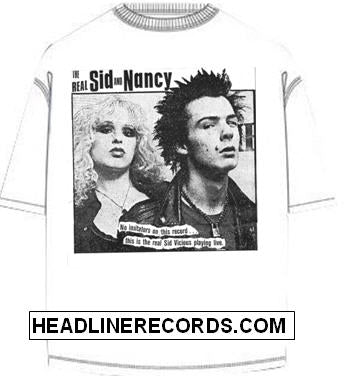 SEX PISTOLS - THE REAL SID & NANCY TEE SHIRT