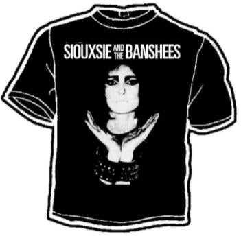 SIOUXSIE & THE BANSHEES - FACE WITH HANDS TEE SHIRT