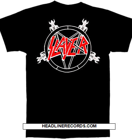 SLAYER - LOGO TEE SHIRT