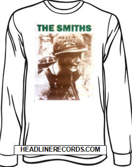 SMITHS - MEAT IS MURDER LONG SLEEVE TEE SHIRT