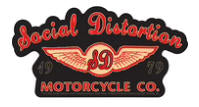 SOCIAL DISTORTION - MOTO LOGO STICKER