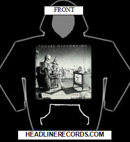 SOCIAL DISTORTION - MUMMY LITTLE MONSTER HOODIE SWEATSHIRT