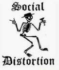 SOCIAL DISTORTION - SKELETON RUBOFF STICKER