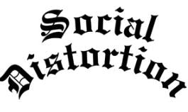SOCIAL DISTORTION - SOCIAL DISTORTION RUBOFF STICKER