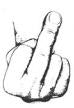 STICKER - FINGER