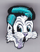 STRAY CATS - CAT LOGO ENAMEL PIN