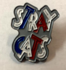 STRAY CATS - STRAY CATS ENAMEL PIN